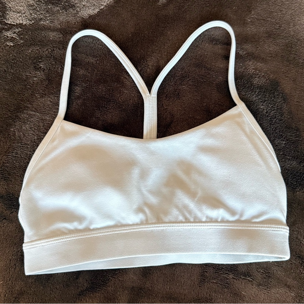 Lululemon White Sports Bra Fits Like Size 2